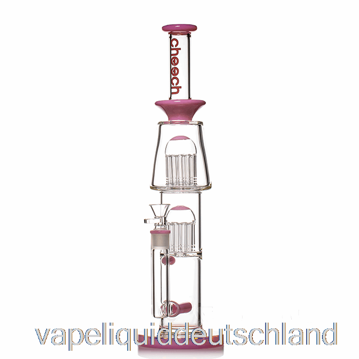 Cheech Glass Dual Tree Inline Bong Pink Vape Deutschland